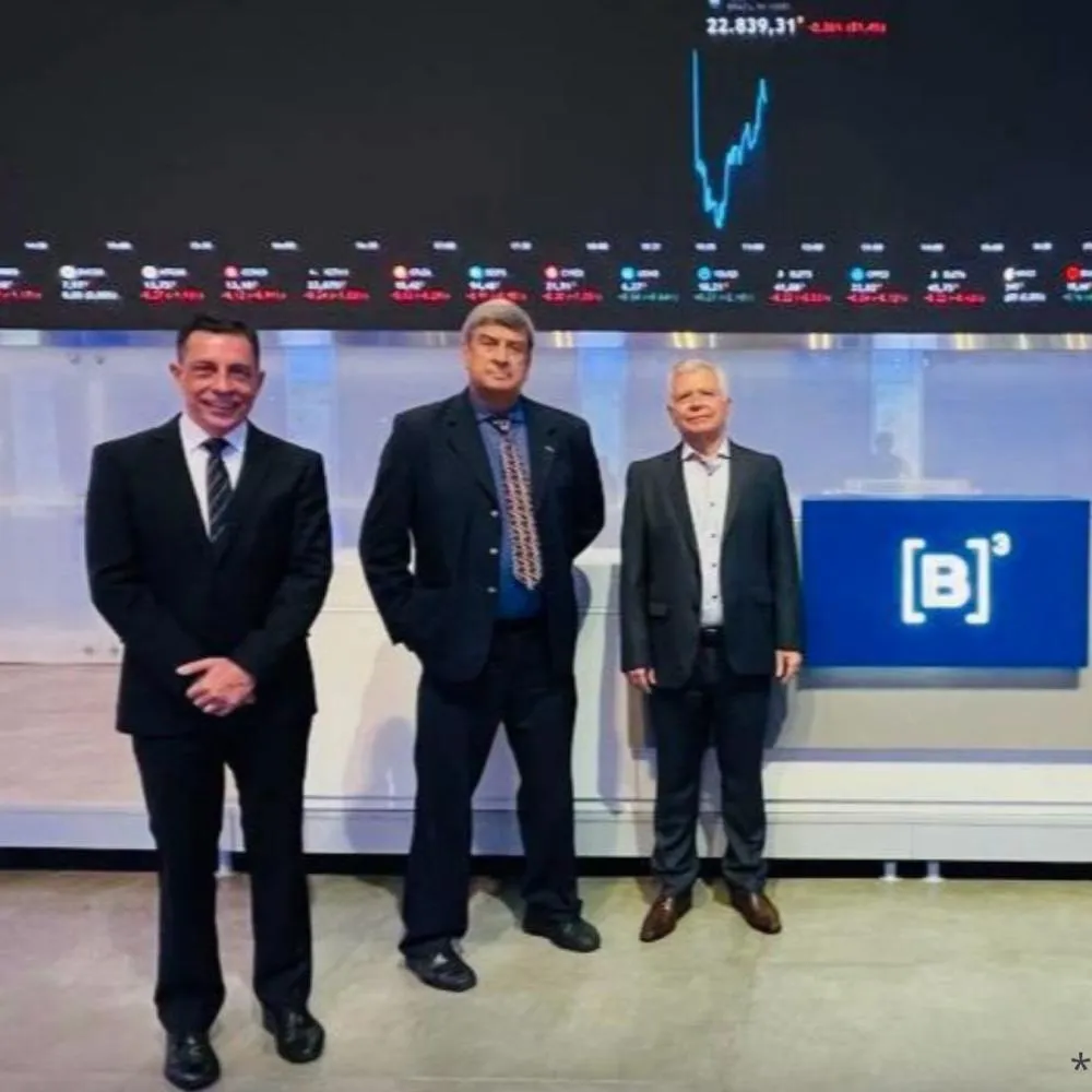 Colbert Filho detalha projeto da Zona Azul na Bolsa de Valores de São Paulo