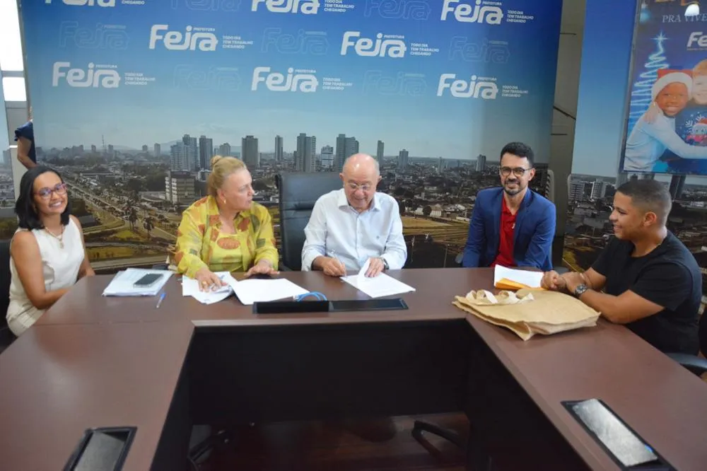 Prefeitura de Feira e Banco do Nordeste selam acordo histórico para fomentar o empreendedorismo