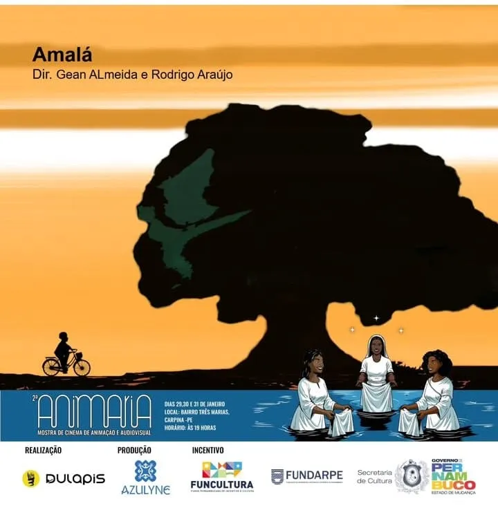 Amalá chega a distrito de Feira de Santana com sessão gratuita de animação e oficina audiovisual