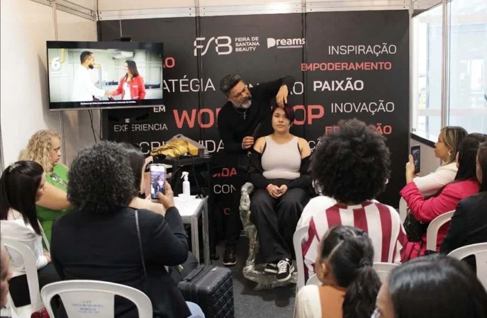Com mais de 30 workshops gratuitos, Feira de Santana Beauty aposta em qualificação profissional