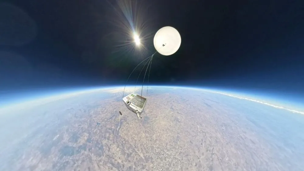 Do sertão à estratosfera: mandacaru é levado a 33 km de altitude em missão realizada na Bahia