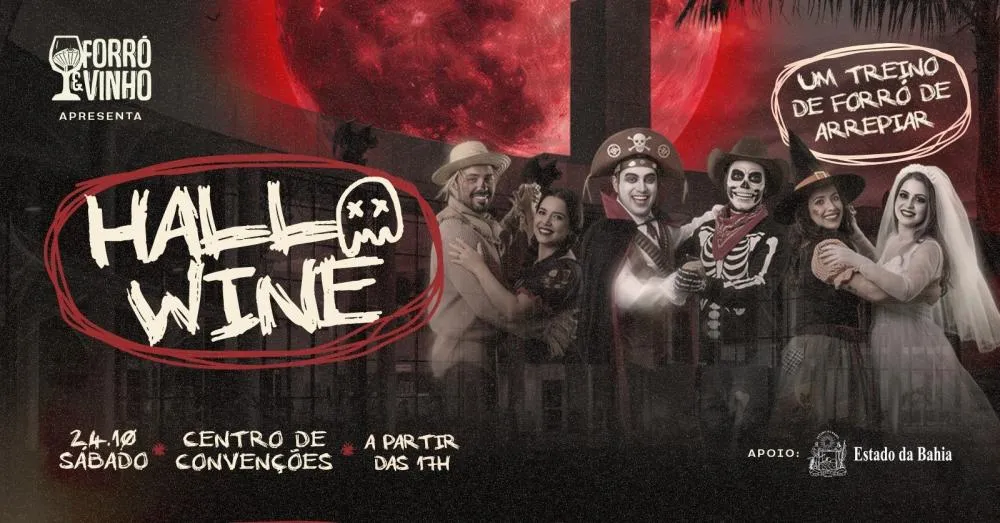 Feira de Santana tem forró, música sinfônica e festas de Halloween neste sábado