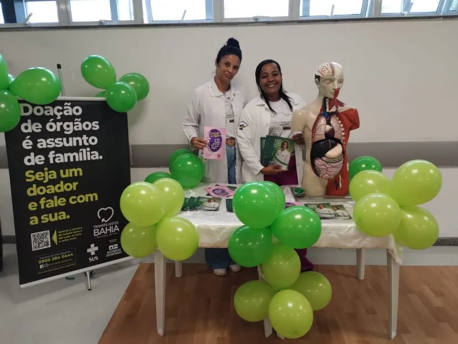 Setembro Verde: Hospital Clériston Andrade lidera número de captações de órgãos na Bahia