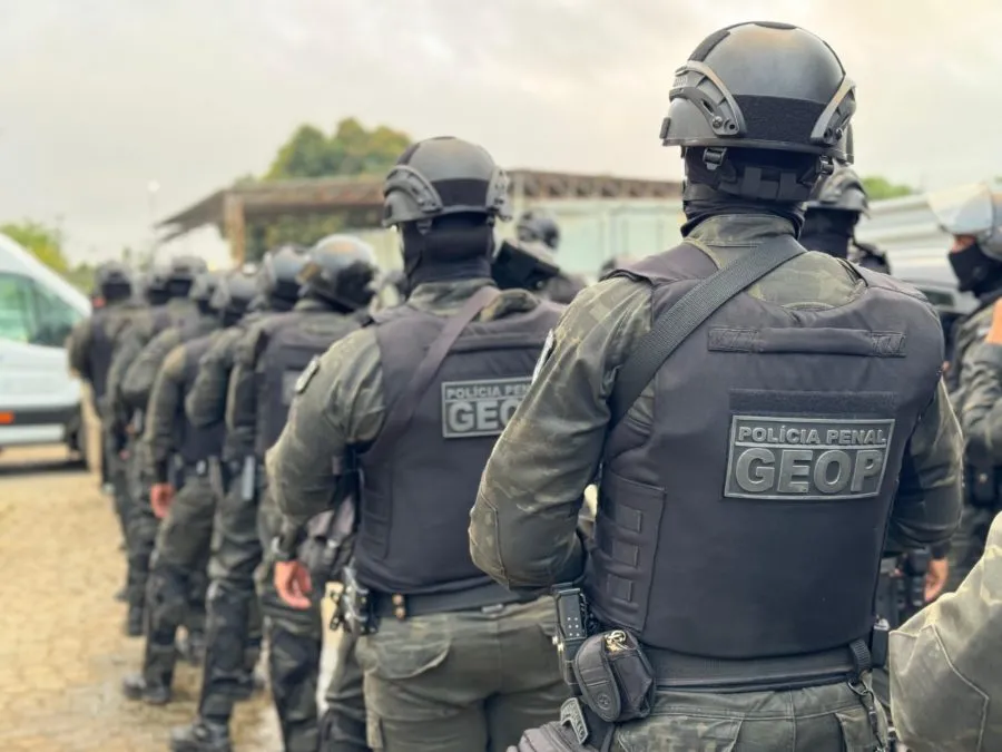 Secretaria de Administração Penitenciária faz megaoperação no Conjunto Penal de Feira