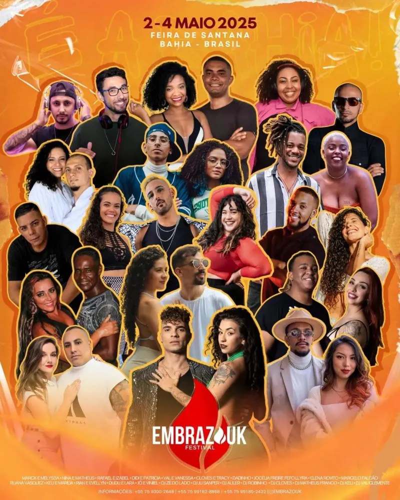 Embrazouk Festival 2025: Uma Celebração Global da Dança em Feira de Santana