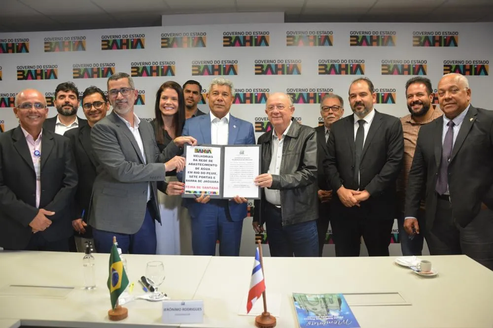 Feira de Santana receberá obras para expansão de água e esgoto