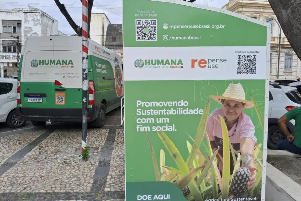 Projeto Repense Reuse amplia pontos de coleta para doações em Feira de Santana